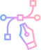 Line tracing icon